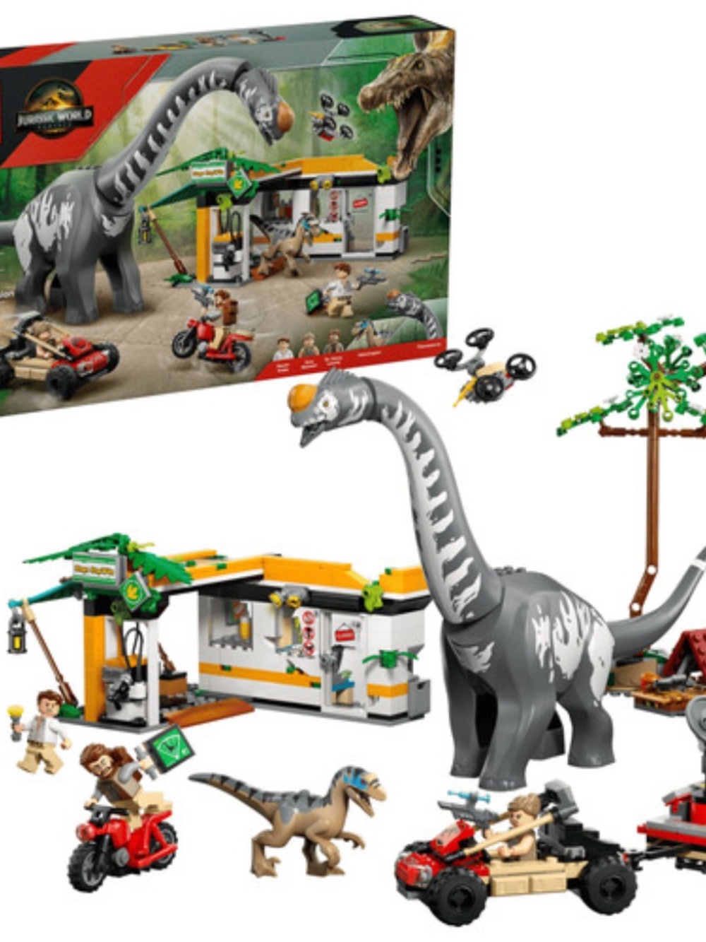 LEGO Jurassic World "Raptor & Titanosaurus Tracking Mission" 76973 UNOPENED
